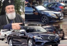 De ce acceptam ca Biserica Ortodoxa Romana sa NU plateasca impozite si taxe? Ca sa mearga Mitropolitul Streza cu Mercedes E Classe de 300 cai putere ?