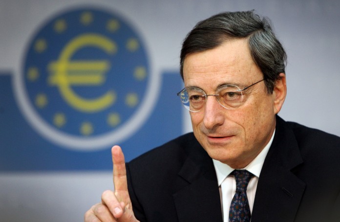 The European Central Bank's new chief Ma Mario Draghi