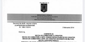 Documentul prin care Kovesi/DNA a ţinut mai bine de 4 ani şi jumătate magistratura României sub control: 2602 de dosare penale deschise pe 2807 magistraţi cu 5935 de măsuri de supraveghere tehnică doar pe judecători