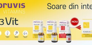 Brandul Impruvis D3Vit derulează o campanie de conștientizare a deficitului de vitamina D, pentru “soare din interior”