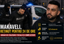 Influencerul Makaveli, reținut într-un dosar de evaziune fiscală și complicitate: ancheta vizează un prejudiciu de peste 3,2 milioane de lei, iar procurorii au pus sechestru pe case, apartamente și mașini Makaveli reținut într-un dosar de evaziune fiscală și audiat de anchetatori