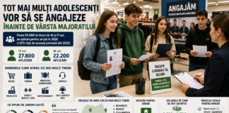Tot mai mulți adolescenți vor salariu înainte de majorat: peste 50.000 de tineri de 16 și 17 ani și-au căutat un loc de muncă în 2026, iar retailul, turismul și industria alimentară absorb noul val de angajați adolescenti-care-isi-cauta-un-loc-de-munca