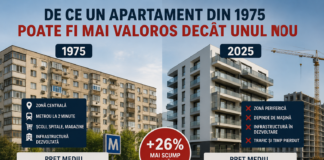 De ce apartamentele construite în comunism ajung să bată blocurile noi la preț: Bucureștiul, Brașovul și Iașiul arată cum un apartament din 1975 poate valora mai mult decât unul construit în 2025 Apartament din 1975 mai scump decât un apartament nou în București