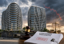 Turnurile Elie Saab din București, în impas. Dezvoltatorii cer protecția instanței pentru a evita insolvența, iar proiectul de lux este sub semnul întrebării Turnurile Elie Saab din București, proiect rezidențial de lux ai cărui dezvoltatori au solicitat concordat preventiv.