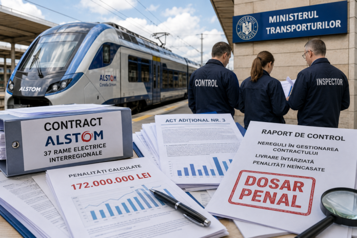 contract trenuri Alstom investigat de procurori după sesizarea Ministerului Transporturilor