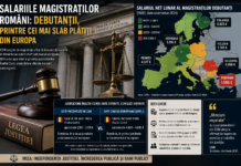 Salariile magistraților români aprind un nou război al cifrelor: debutanții câștigă de două ori mai puțin decât în Bulgaria, dar judecătorii Înaltei Curți apar în top 10 european într-un raport oficial ignorat de CSM salariile magistraților români comparate cu veniturile judecătorilor din Europa și Bulgaria