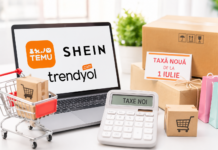 Taxă nouă pentru comenzile de pe Temu, Shein și Trendyol: cumpărăturile ieftine din afara UE devin mai scumpe de la 1 iulie, iar costurile pot crește cu zeci de lei pentru fiecare colet taxa nouă pentru comenzile de pe Temu Shein și Trendyol din Uniunea Europeană