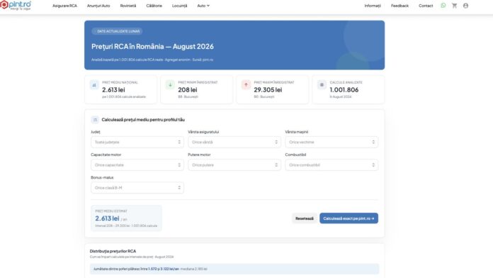 Cotațiile RCA nu spun aceeași poveste pentru toți: ce arată peste un milion de oferte despre prețurile întâlnite de șoferi