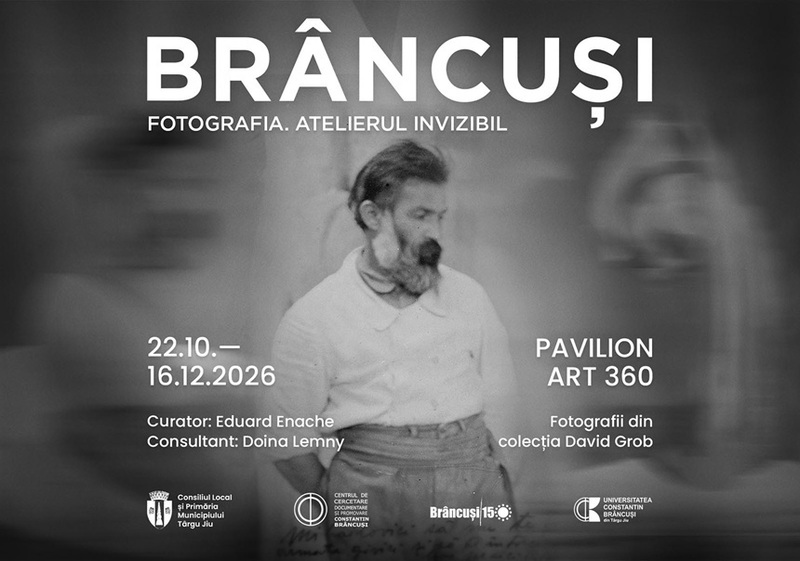 33 de fotografii realizate de Constantin Brâncuși, expuse în premieră la Târgu Jiu