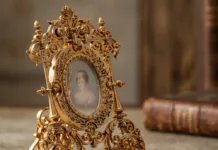 Obiectele rare Boucheron au depășit estimările la Sotheby’s: rama din aur s-a vândut cu 70.400 de euro
