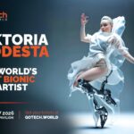 Viktoria Modesta susține un keynote pe Main Stage la GoTech World, în ediția aniversară de 15 ani